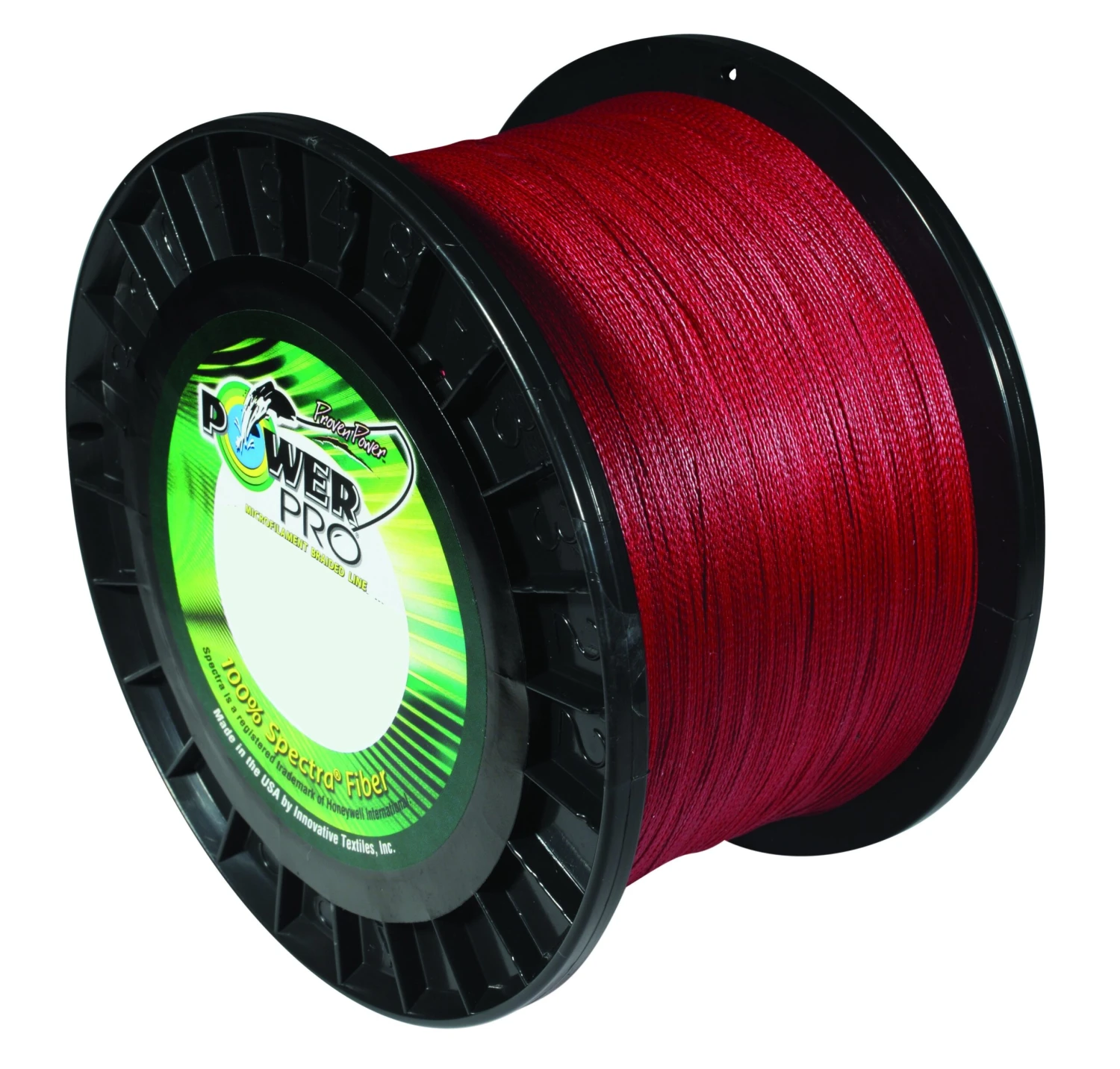 Power Pro Spectra Vermilion Red Braided Line - Image 2