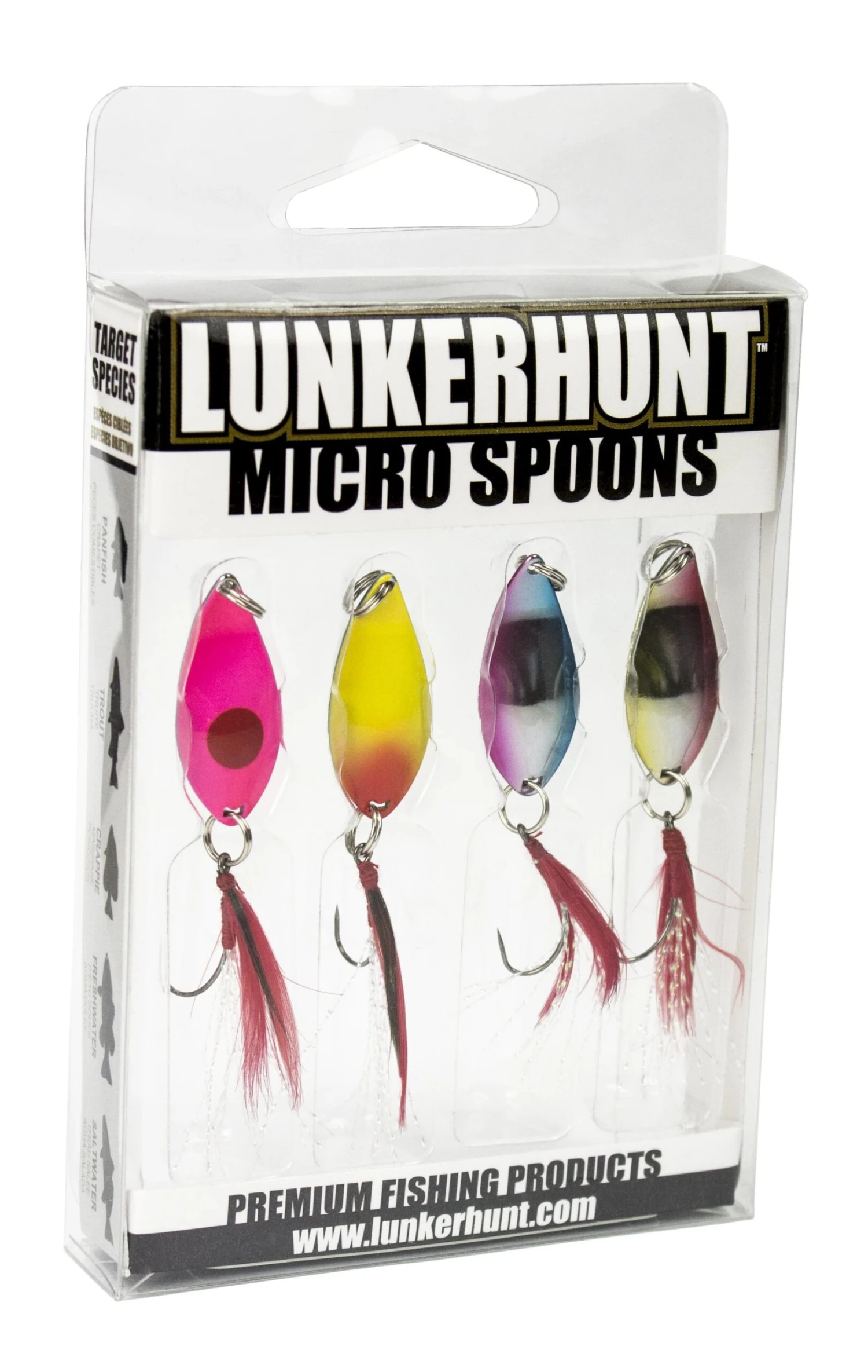 Lunkerhunt Micro Spoon 4-Piece Multi Pack - Image 2
