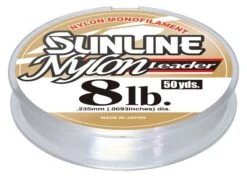 Sunline Nylon Monofilament Leader Wheel 50 Yards