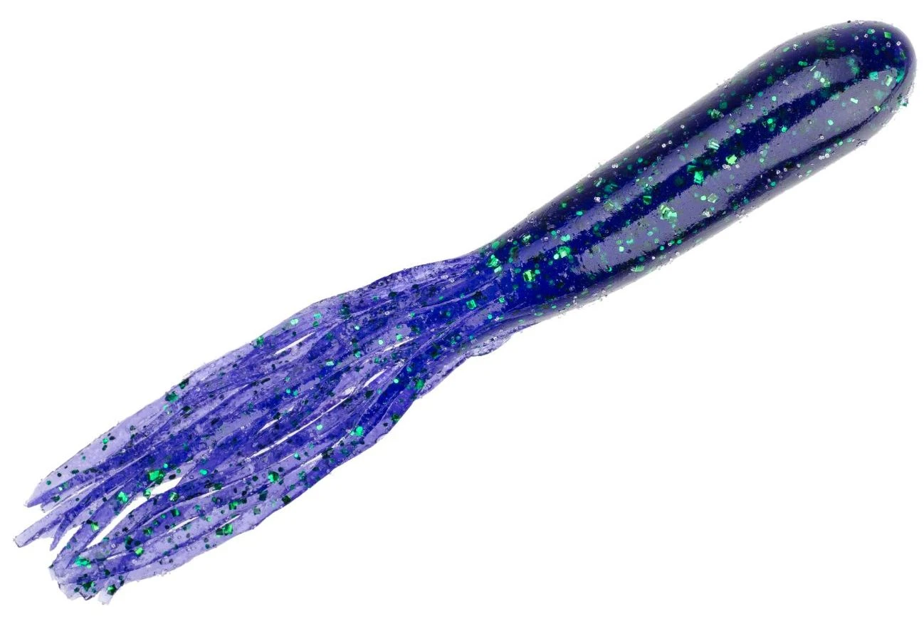 Strike King Denny Brauer Flip-N-Tube 4 1/2 Inch Soft Plastic Tube 8 Pack - Image 6