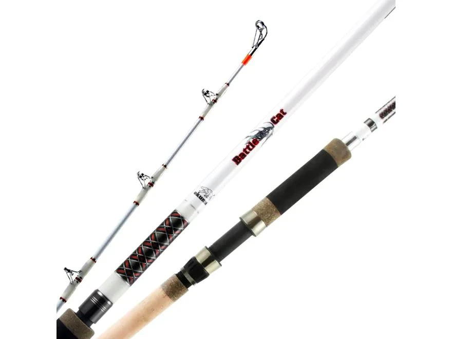 Okuma Battle Cat Catfish Spinning Rod 2-piece - Image 2