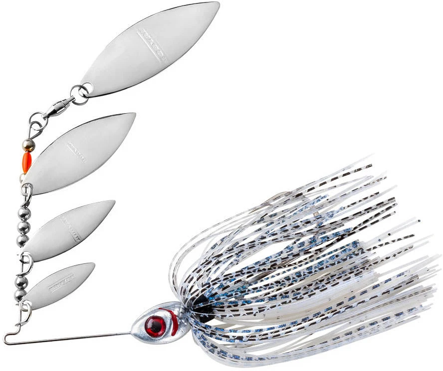Booyah Super Shad 3/8 Oz Quad Spinnerbait - Image 3