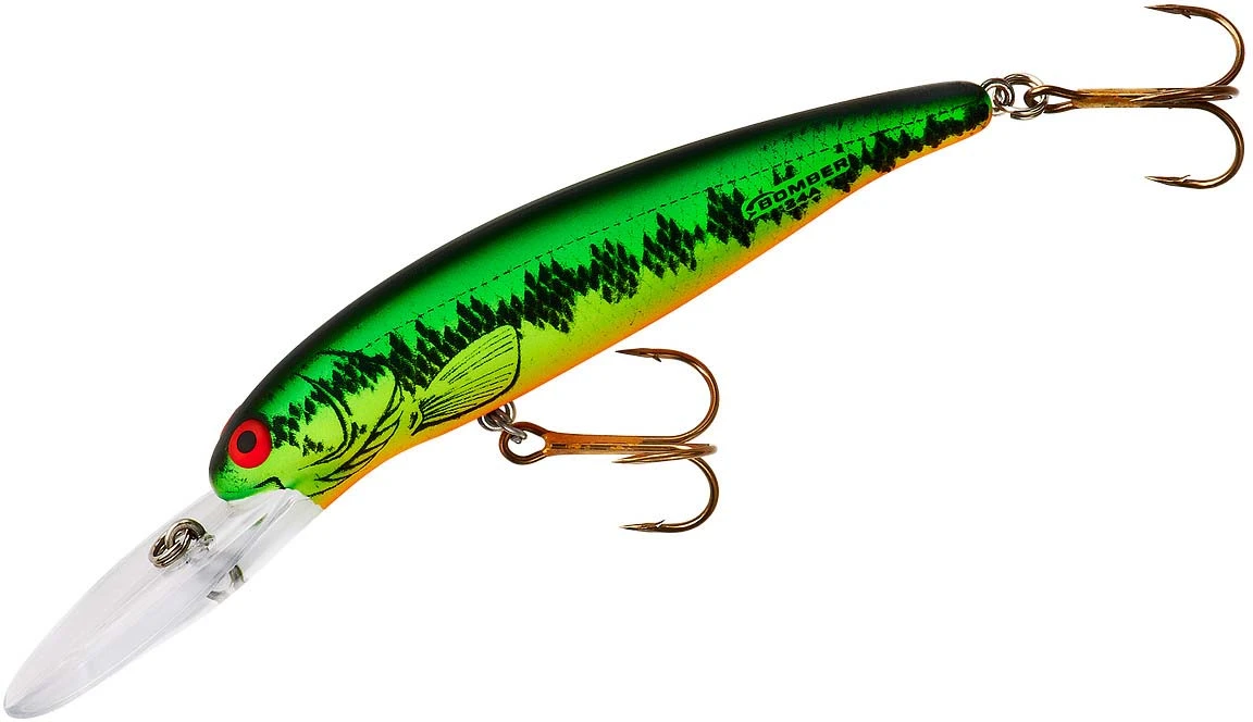 Bomber Deep Long A Minnow 24A 25A Jerkbait/Trolling Hard Minnow - Image 5