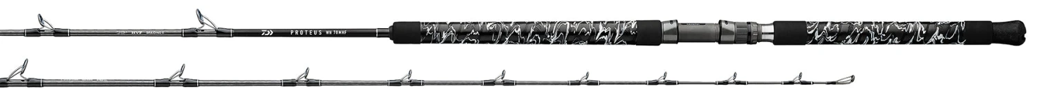 Daiwa Proteus Winn Camo Wrap Conventional Casting Rods - Image 2