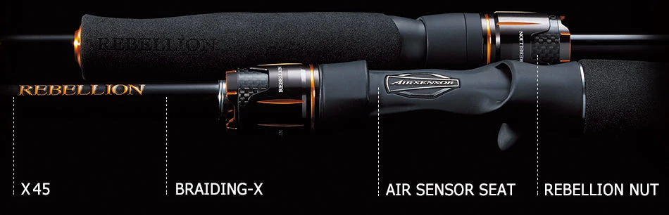 Daiwa Rebellion 2-Piece Spinning Rods - Image 4