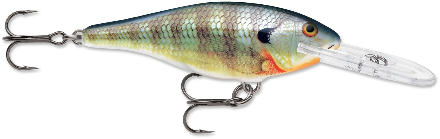 Rapala Shad Rap 3 1/8 Inch Deep Diving Crankbait SR08 - Image 7