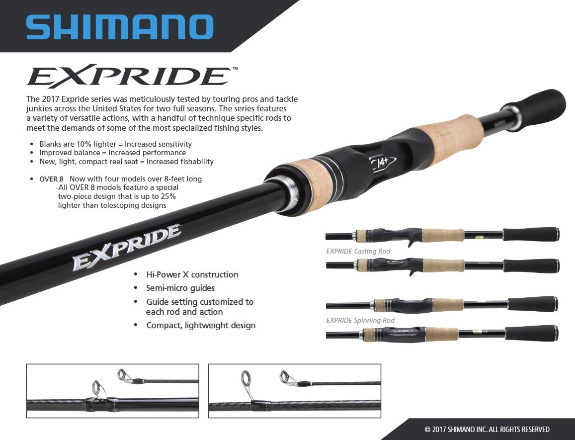 Shimano Expride Series Casting Rods - Image 7
