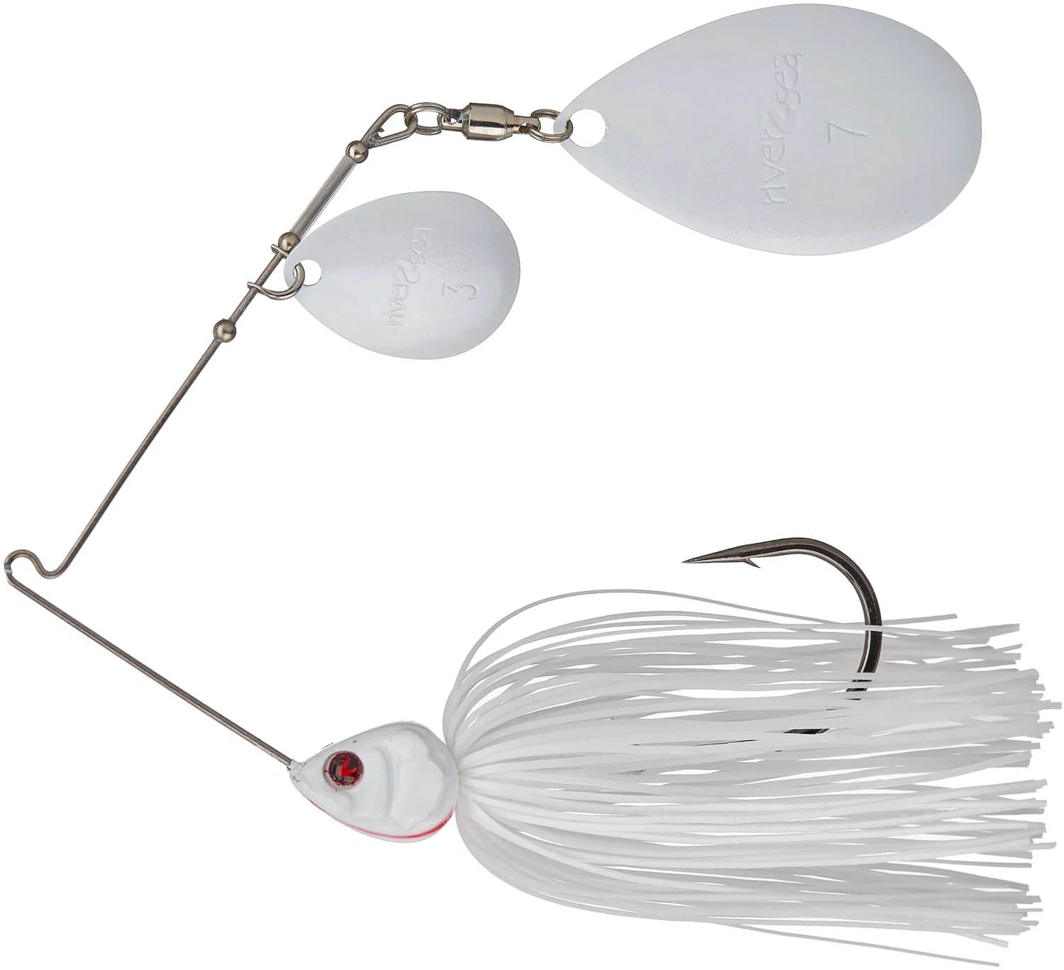 River2Sea Ish Monroe Bling Colorado Indiana Spinnerbait 1/2 Oz. - Image 5